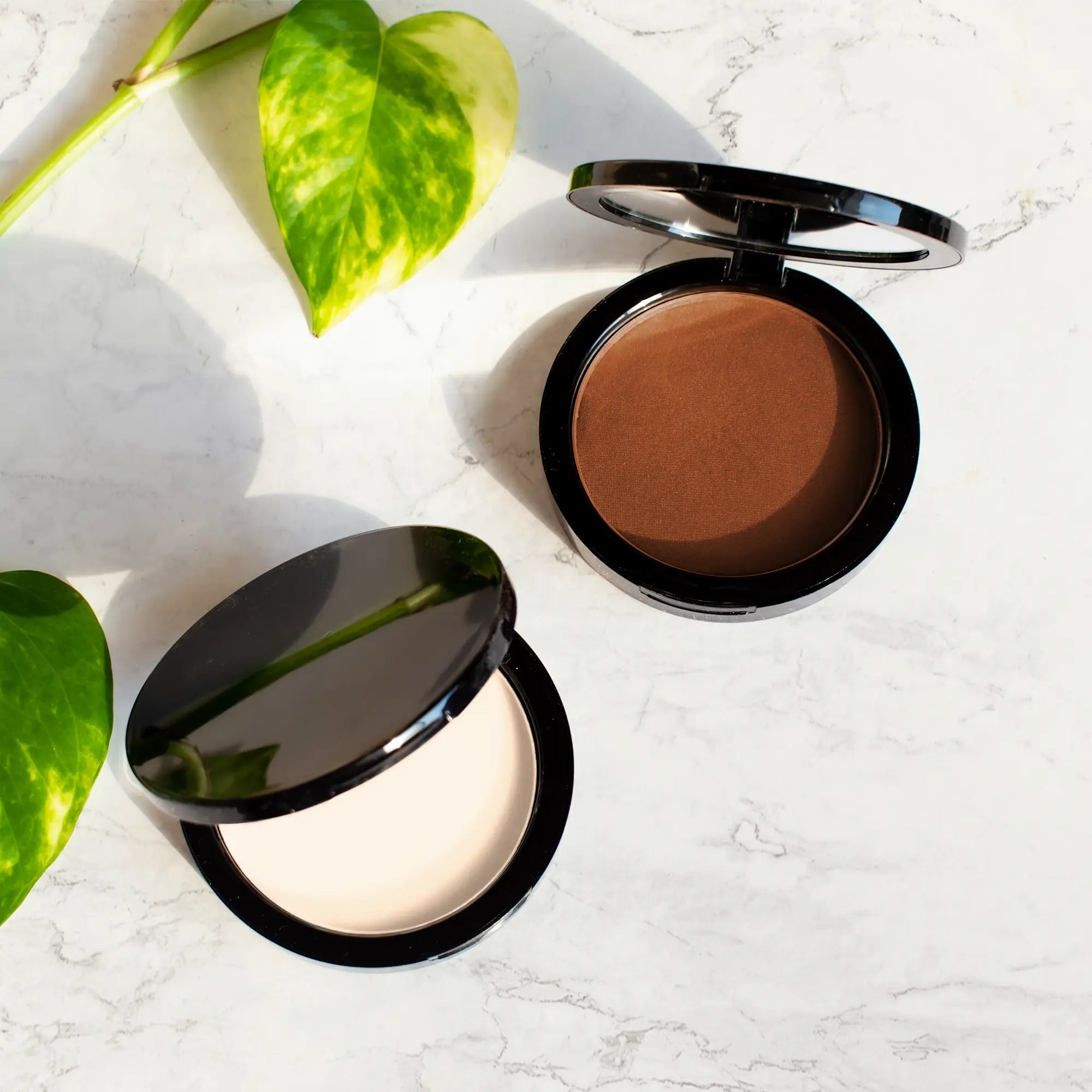 Dual Blend Powder Foundation - Bisque - Lumifique