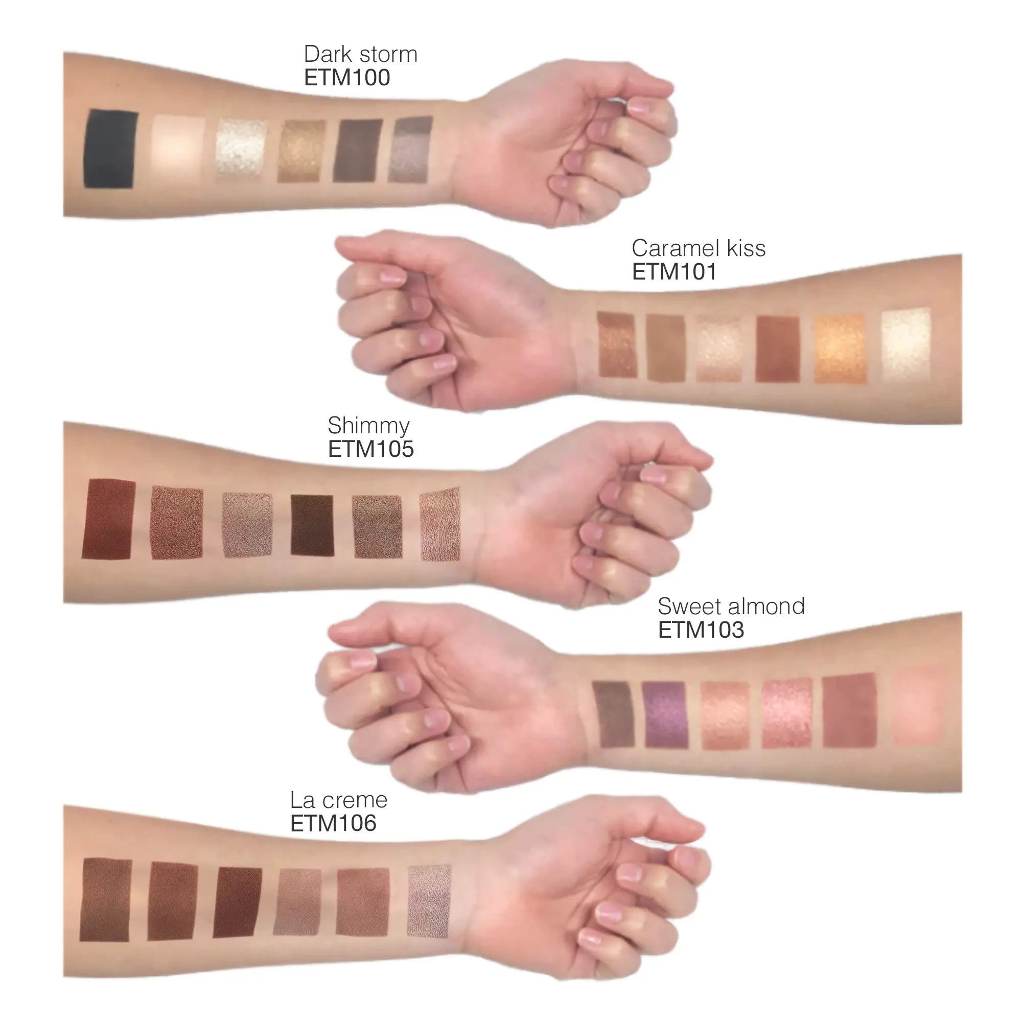 Eyeshadow Palette - Shimmy - Lumifique