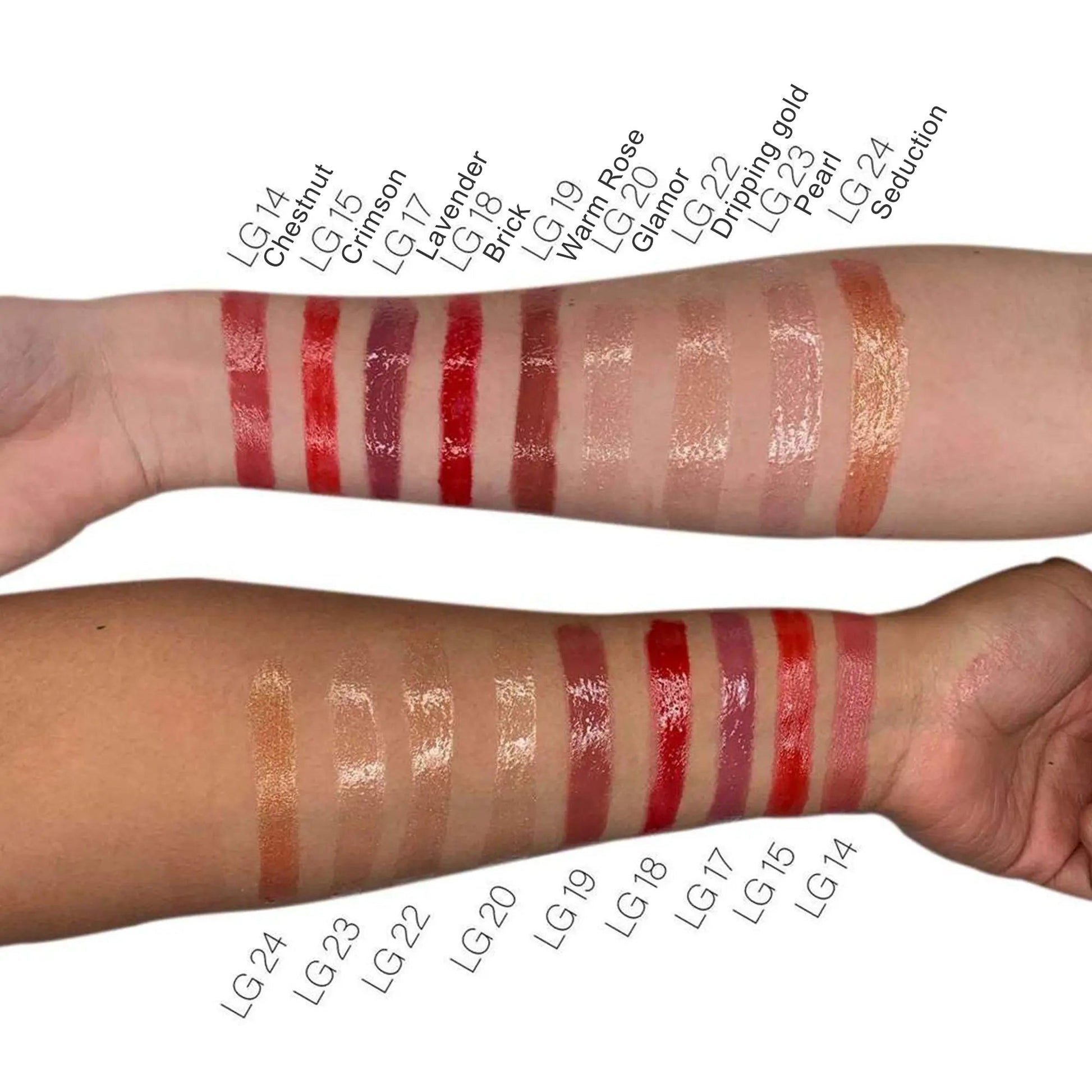 Lumifique Lip Gloss - Warm Rose - Lumifique