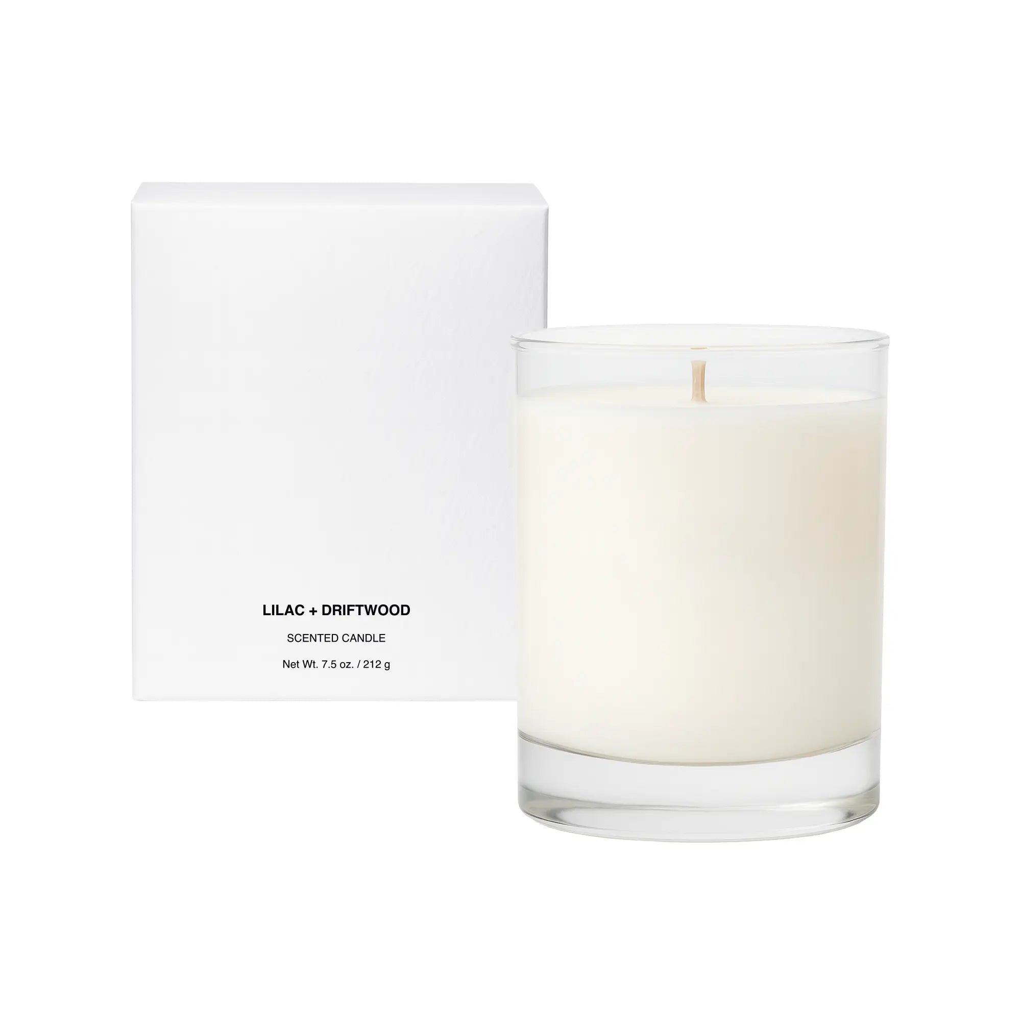 Lumifique Scented Candle - Lilac + Driftwood - Lumifique