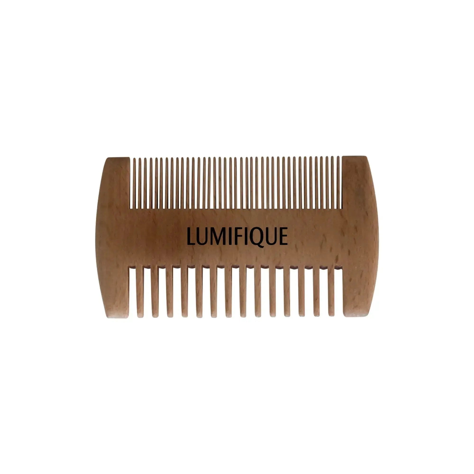 Bamboo Beard Comb - Lumifique
