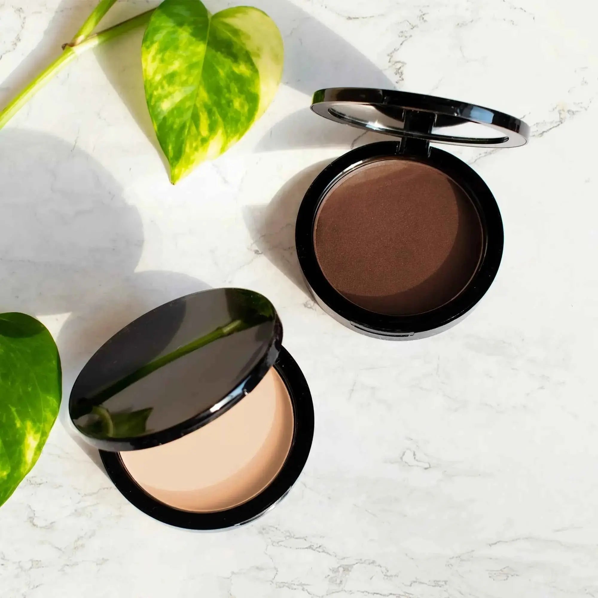 Dual Blend Powder Foundation - Fig - Lumifique