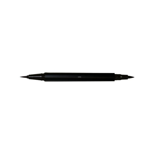 Dual Tip Eyeliner Pen - Black for Precise Application and Definition - Lumifique