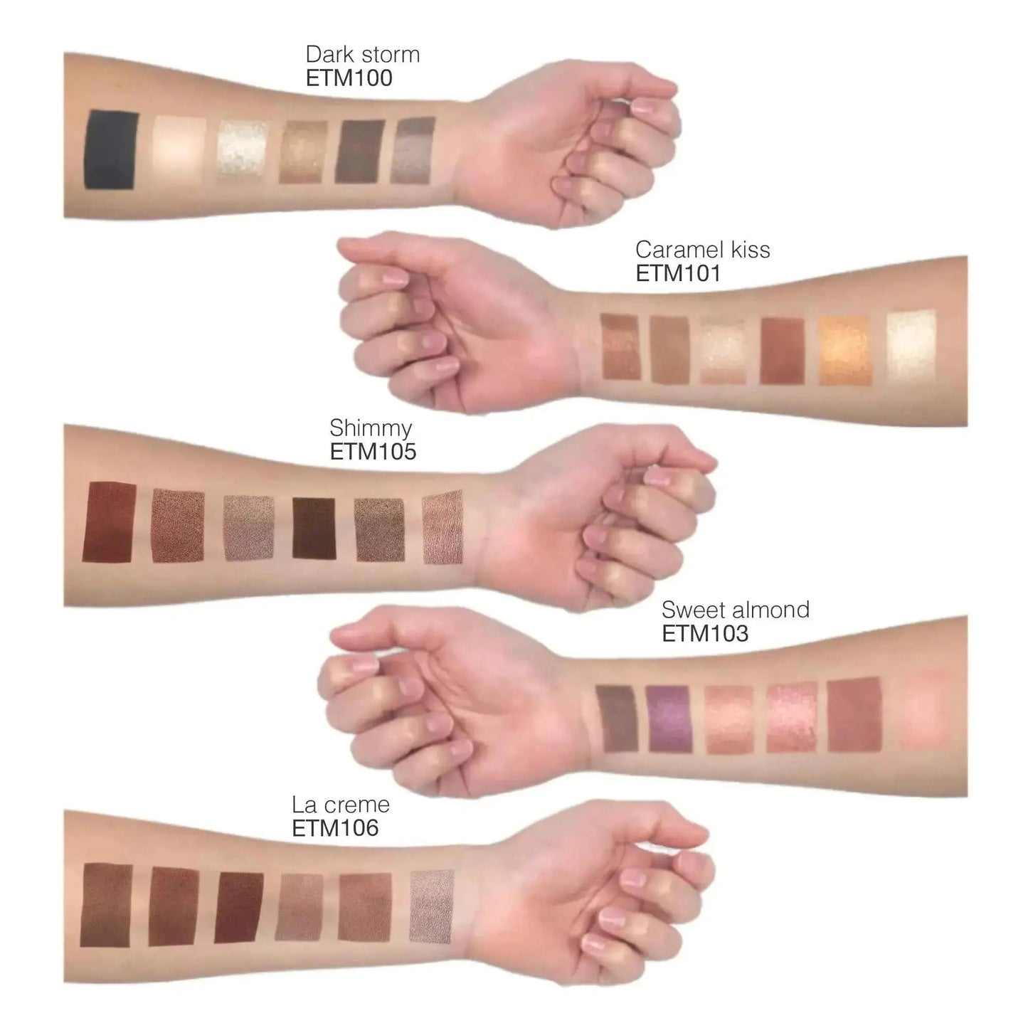 Eyeshadow Palette - Dark Storm Eyeshadow Palette - Lumifique