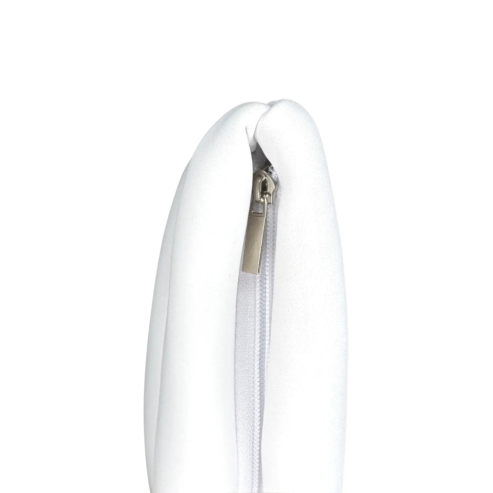 Makeup Bag - Stylish White Makeup Bag for All Your Essentials - Lumifique