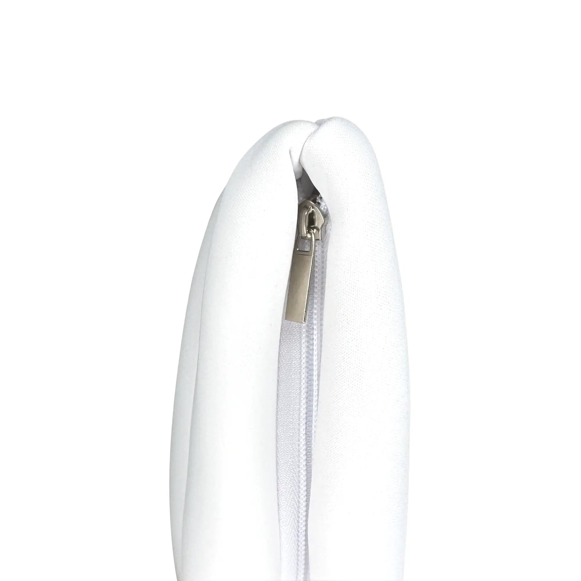 Makeup Bag - Stylish White Makeup Bag for All Your Essentials - Lumifique