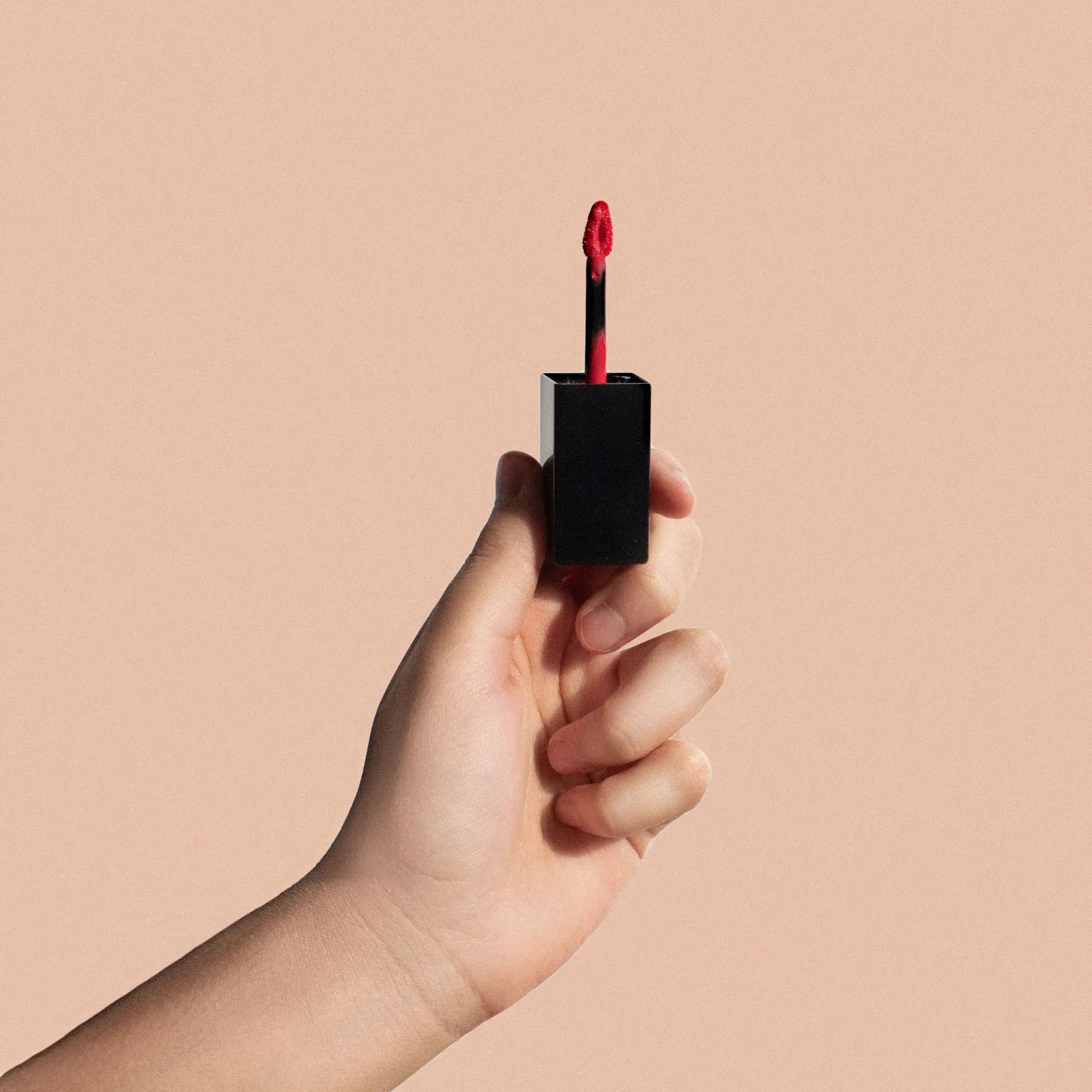 Matte Lip Stain True Crimson for a Bold Look - Lumifique