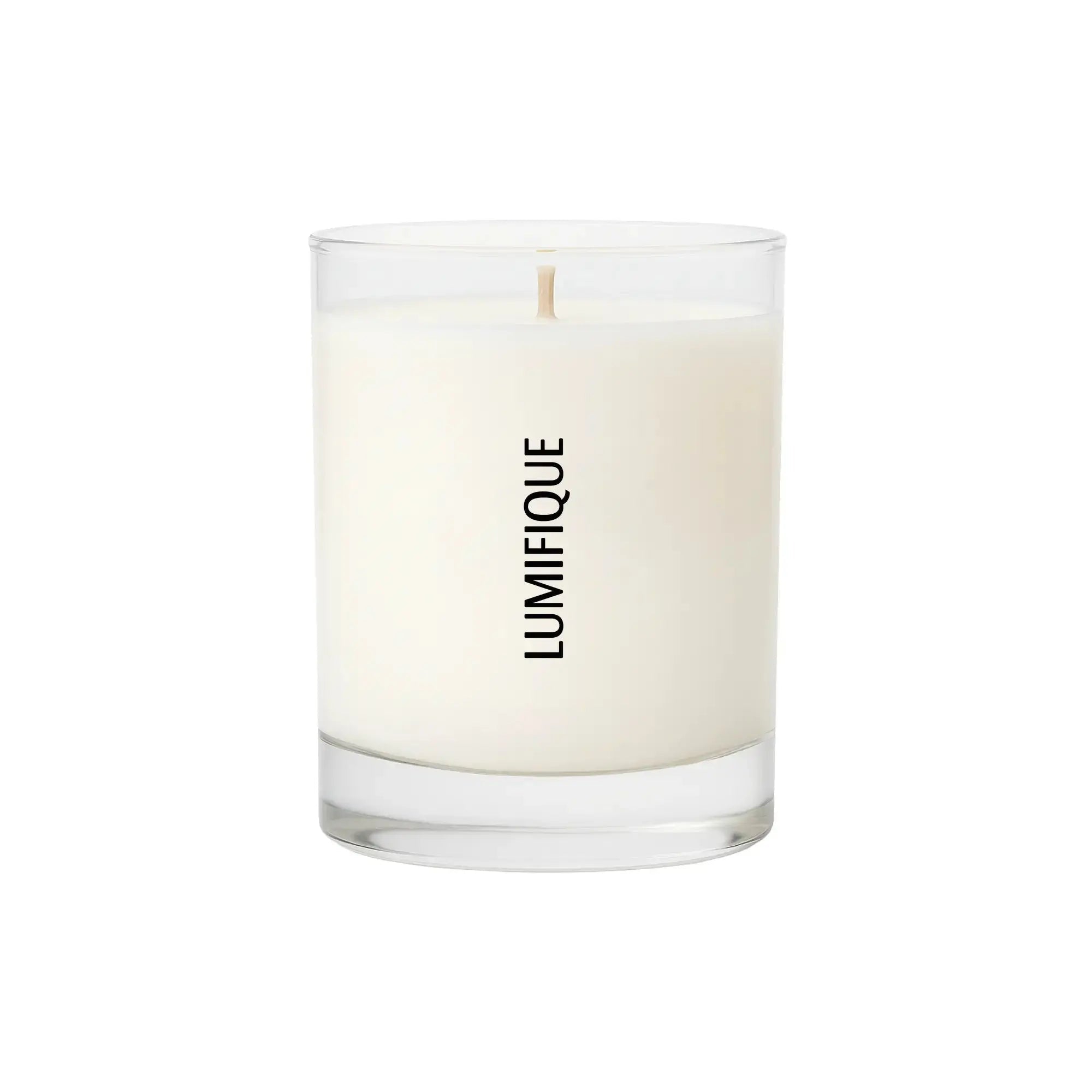 Scented Candle Lilac Driftwood for a Calming Home Ambiance - Lumifique